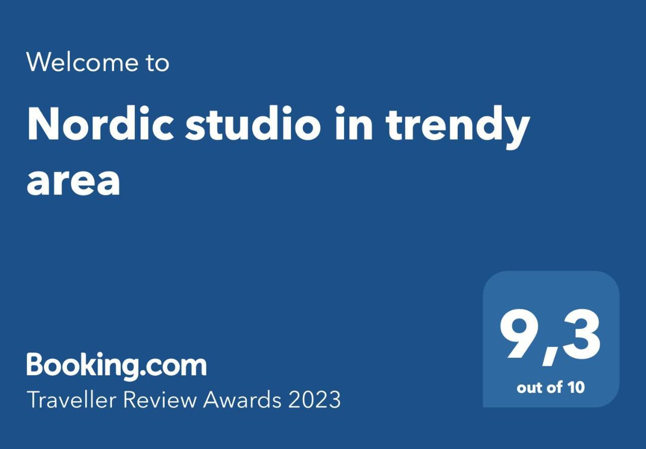 Trendy Nordic Studio By Tram Stop Helsinki Esterno foto